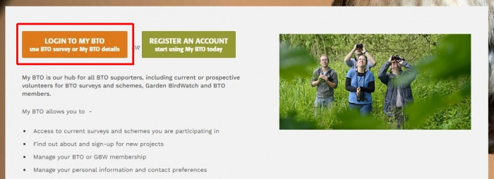 Screenshot showing how to login to My BTO Screenshot showing how to login to My BTO