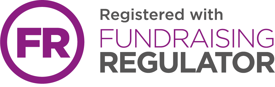 Registered with Fundraising Regulator