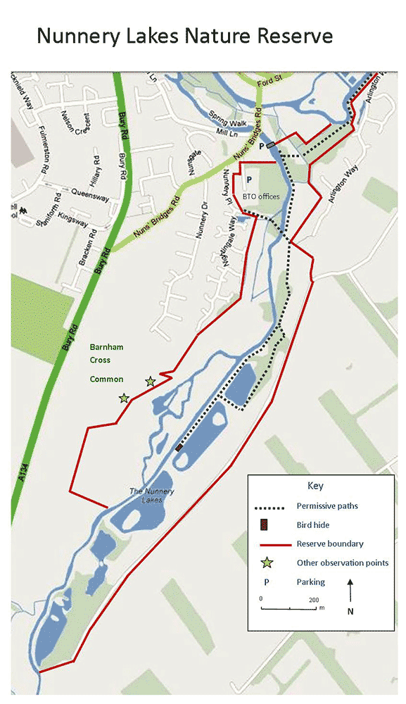 BTO Reserve map - boundaries and paths BTO Reserve map - boundaries and paths