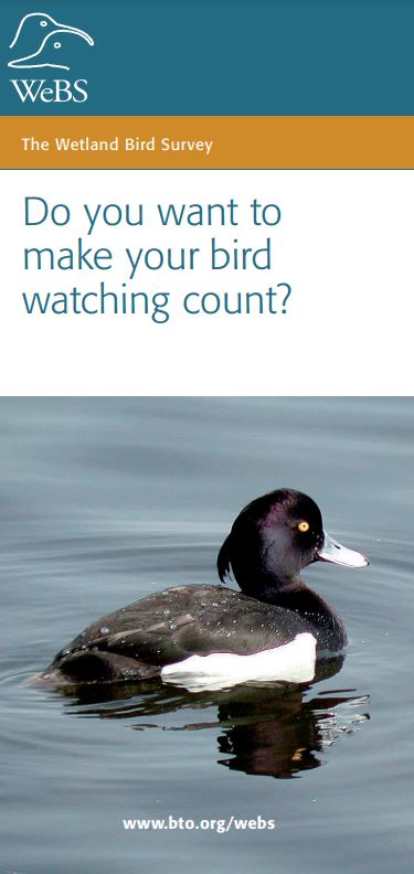 Cover of WeBS Leaflet