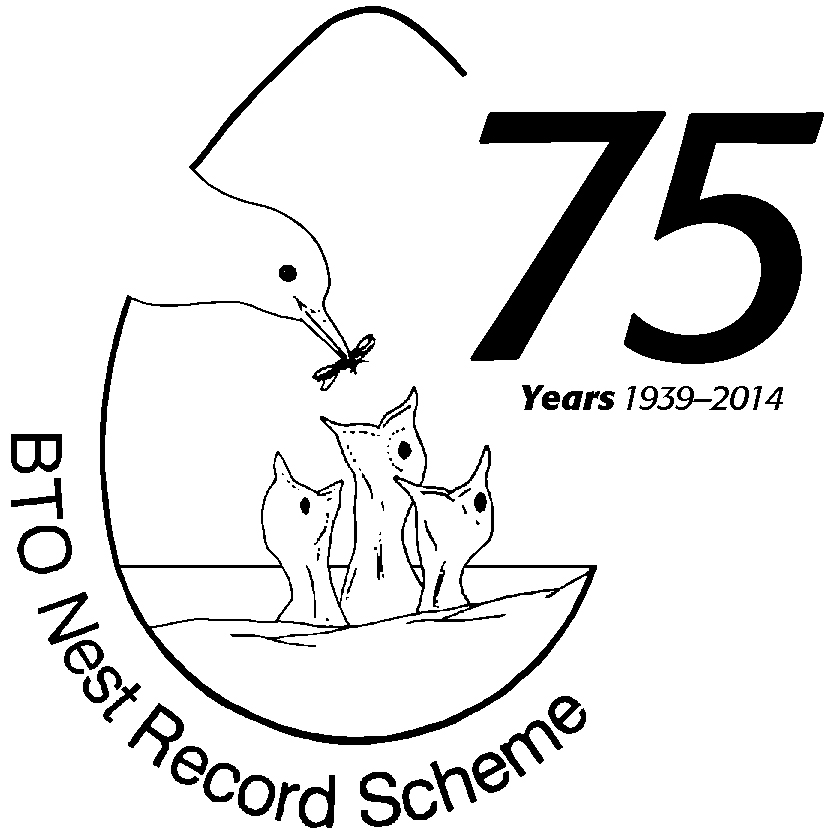 Nest Record Scheme 75th Anniversary Logo