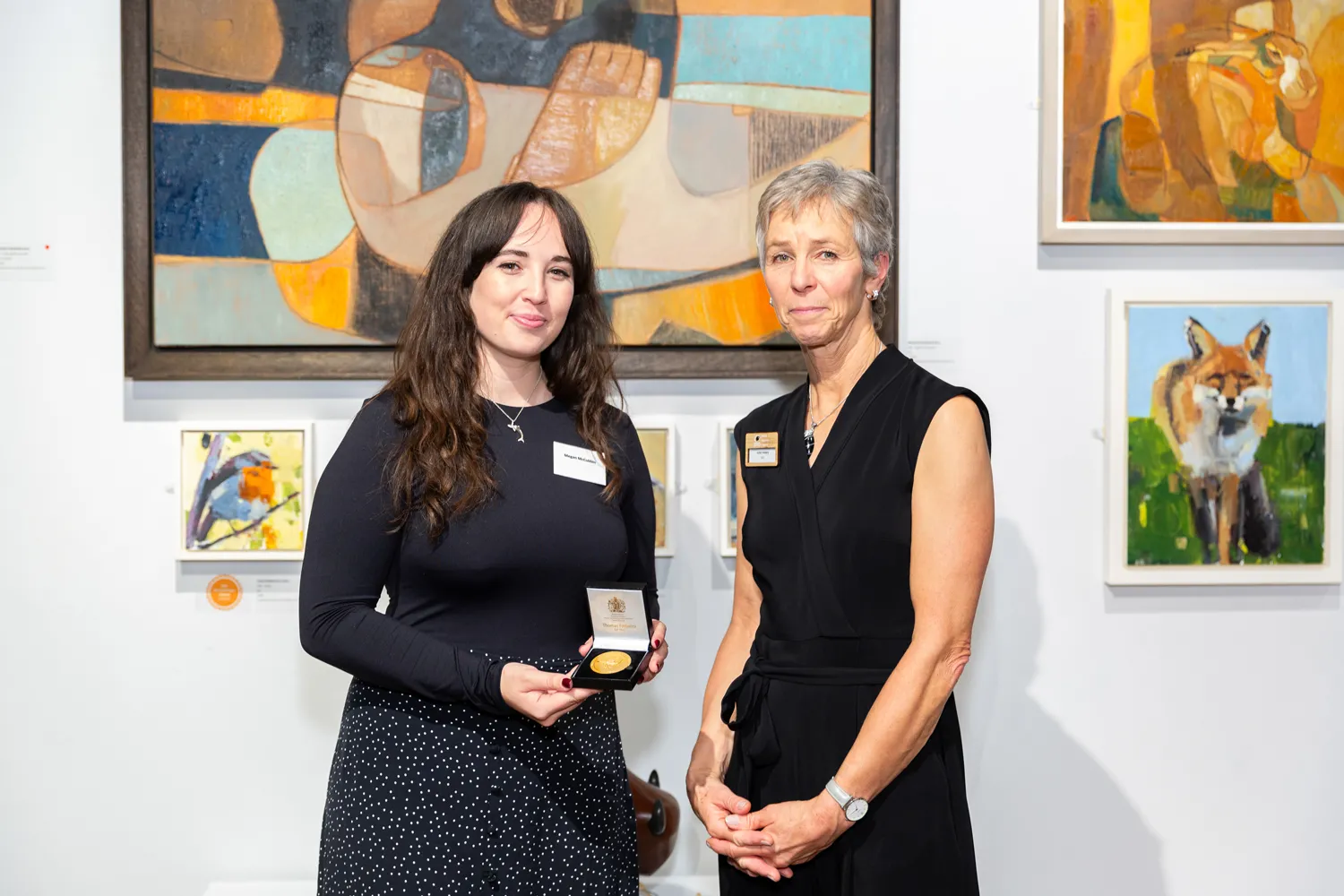 Dilys Breese Medal recipient Megan McCubbin, by Anthony Sajdler / BTO
