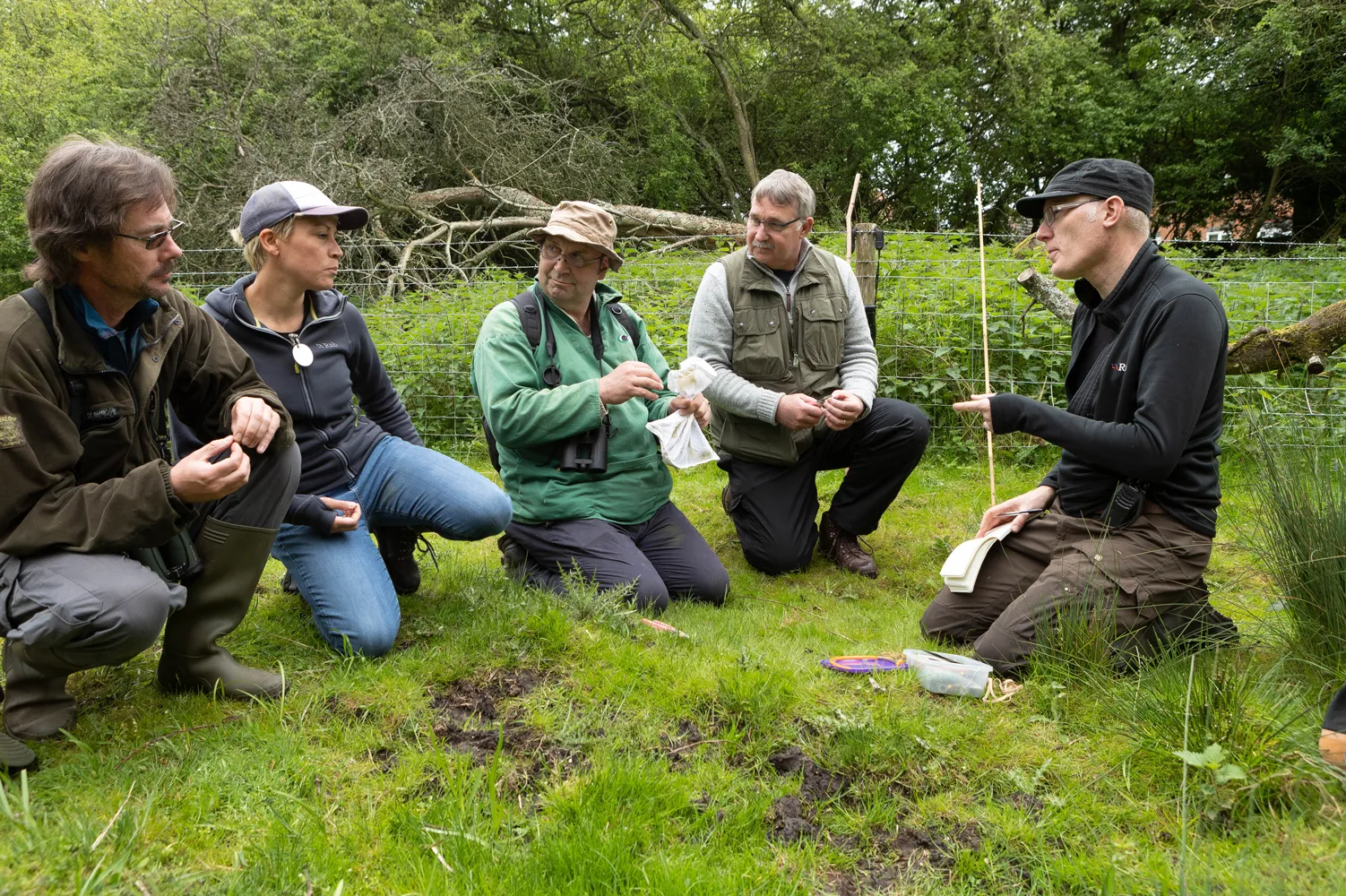 Nest recording training, by Keith Mindham / BTO