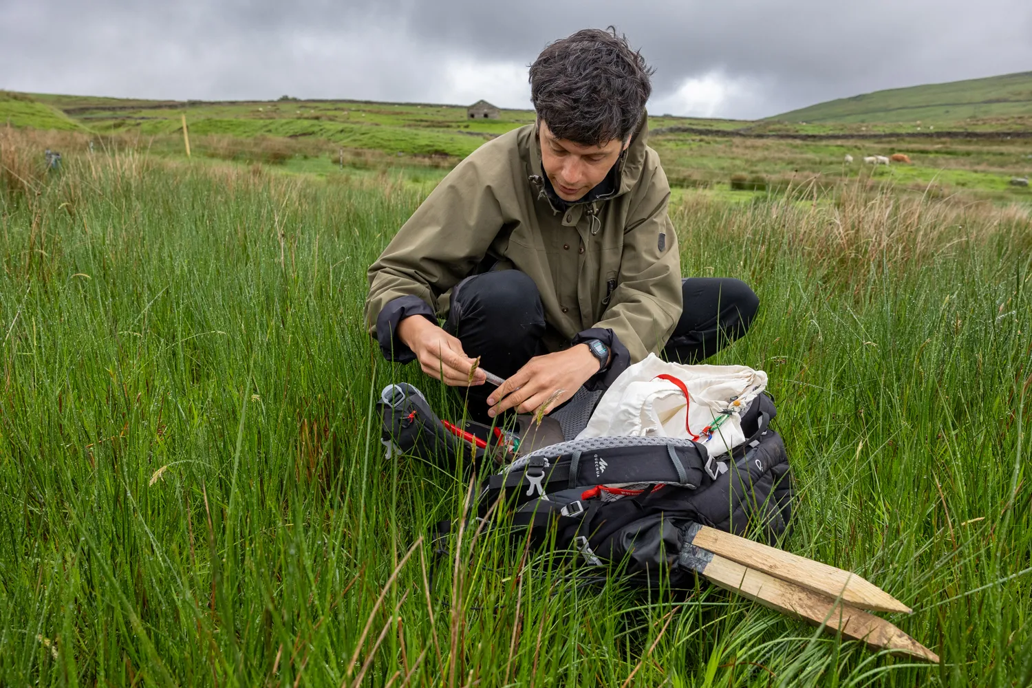 Wader fieldwork, by Rich Bunce Walking Photographer