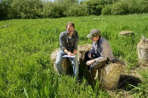 Working with volunteers by David Tipling