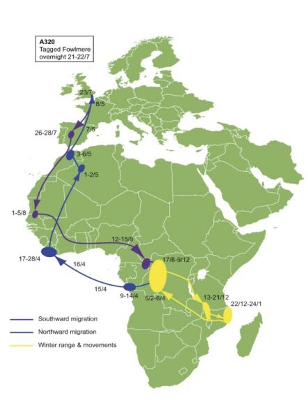 Map of Swift A320
