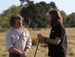 Martin Hughes-Games of Springwatch with Dr Dave Leech